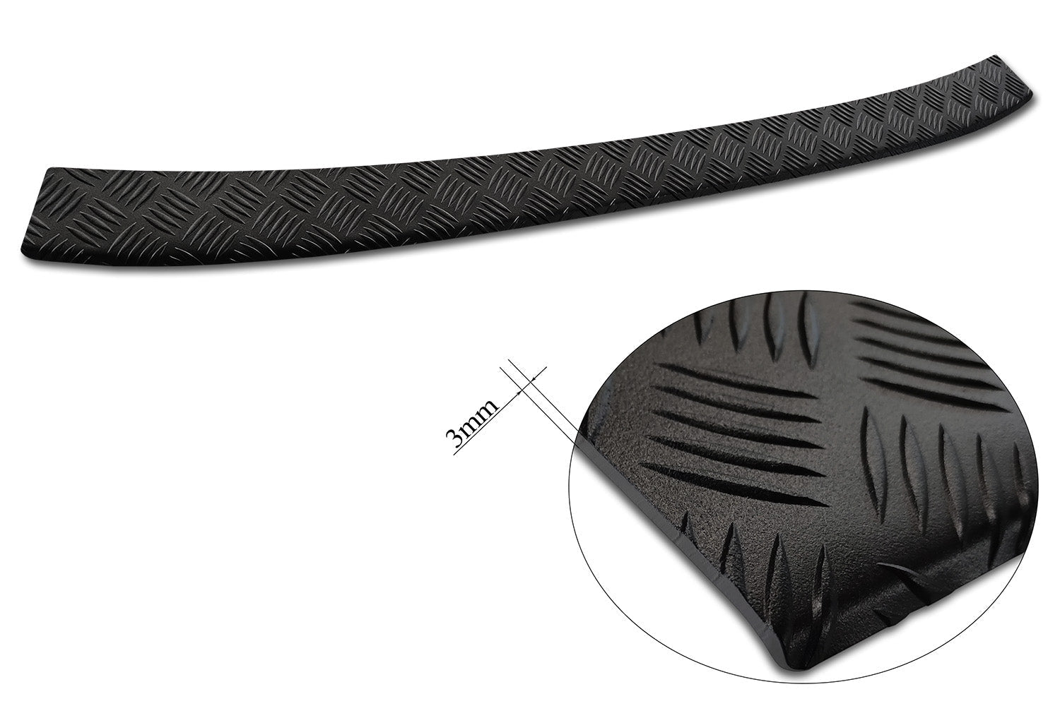 Lastskydd Black Mat Ford Transit/ Tourneo Connect II 2014–2017, facelift 2017–2022 – Mattsvart | AVISA - Carlevel AB - Lastskydd