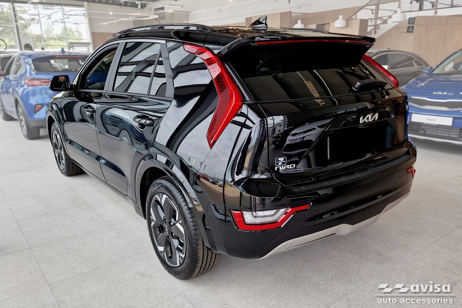 Lastskydd Black Mat Kia Niro II Hybrid/ Niro II EV 2022+ – Mattsvart | AVISA - Carlevel AB - Lastskydd