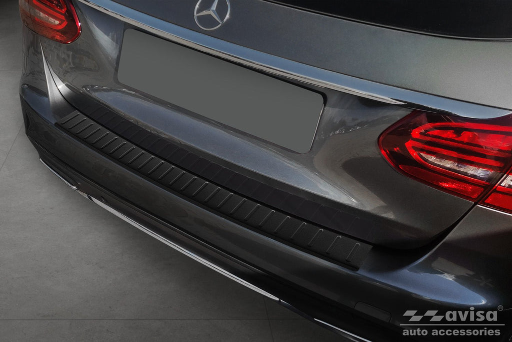 Lastskydd Black Mat Mercedes C Class W205 Kombi 2014–2018, facelift 2018–2021 – Mattsvart | AVISA - Carlevel AB - Lastskydd