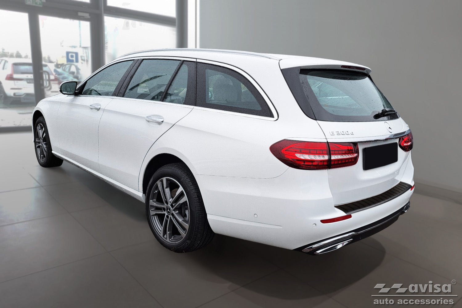 Lastskydd Black Mat Mercedes E Class W213 Kombi 2016+ / Mercedes E53 S213 AMG 2018+ – Mattsvart | AVISA - Carlevel AB - Lastskydd