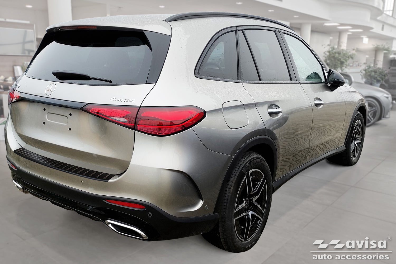 Lastskydd Black Mat Mercedes Glc II (X254) 2022+/ AMG – Mattsvart | AVISA - Carlevel AB - Lastskydd