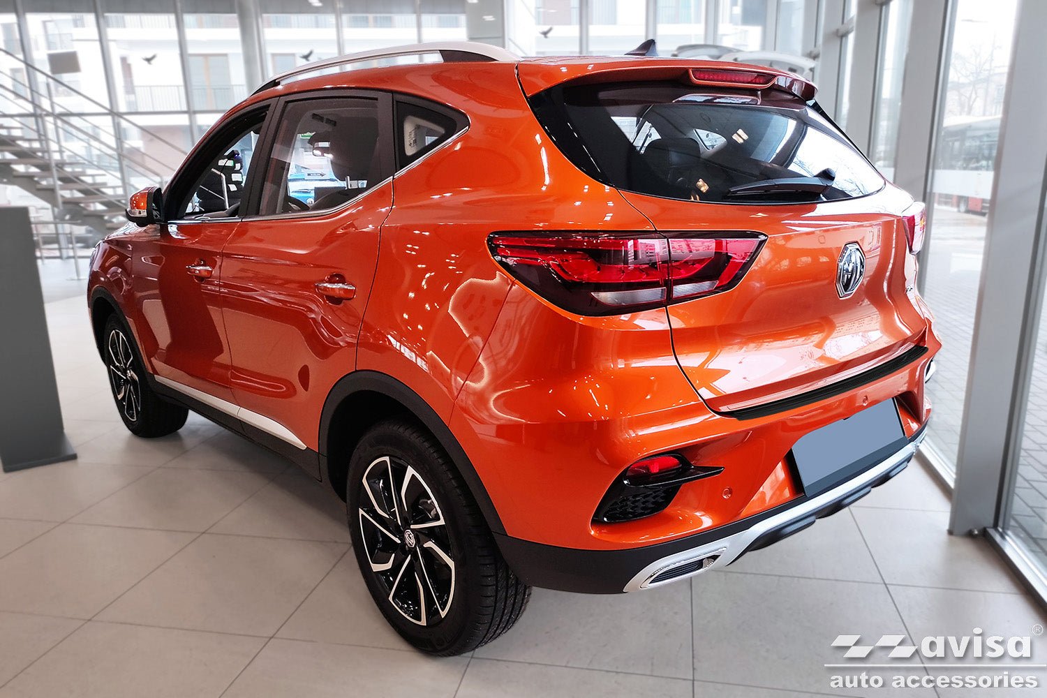 Lastskydd Black Mat MG ZS facelift 2019–2024/ MG ZS EV facelift 2021–2024 – Mattsvart | AVISA - Carlevel AB - Lastskydd