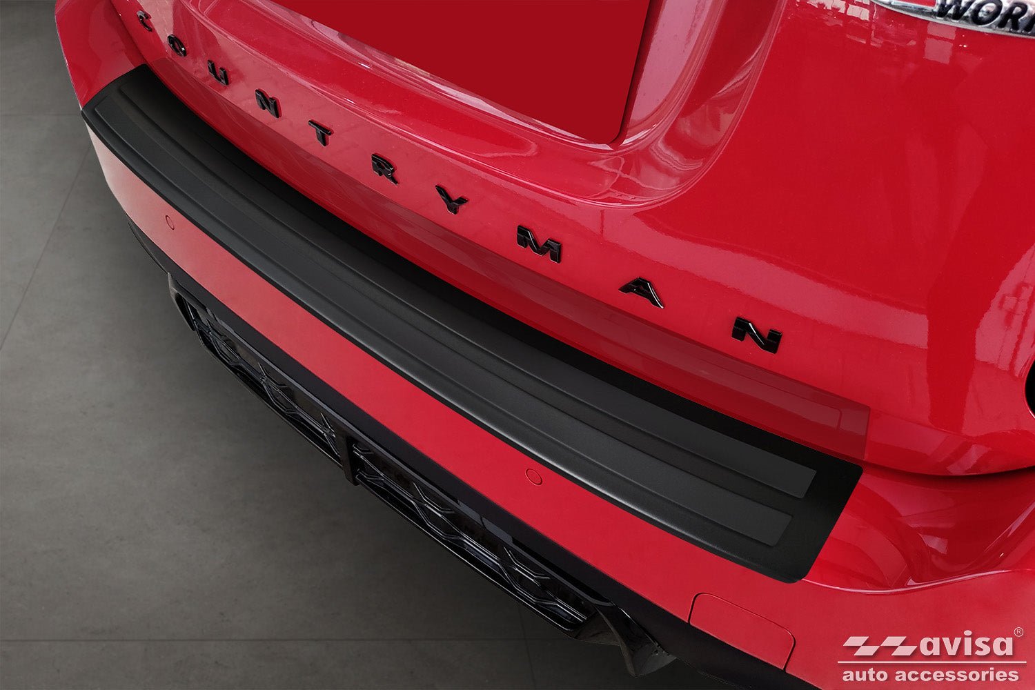 Lastskydd Black Mat Mini Countryman II F60 facelift 2020+ >2023+ Mattsvart | AVISA - Carlevel AB - Lastskydd