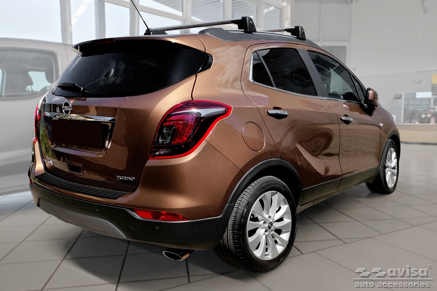 Lastskydd Black Mat Opel Mokka X facelift 2016+ – Mattsvart | AVISA - Carlevel AB - Lastskydd