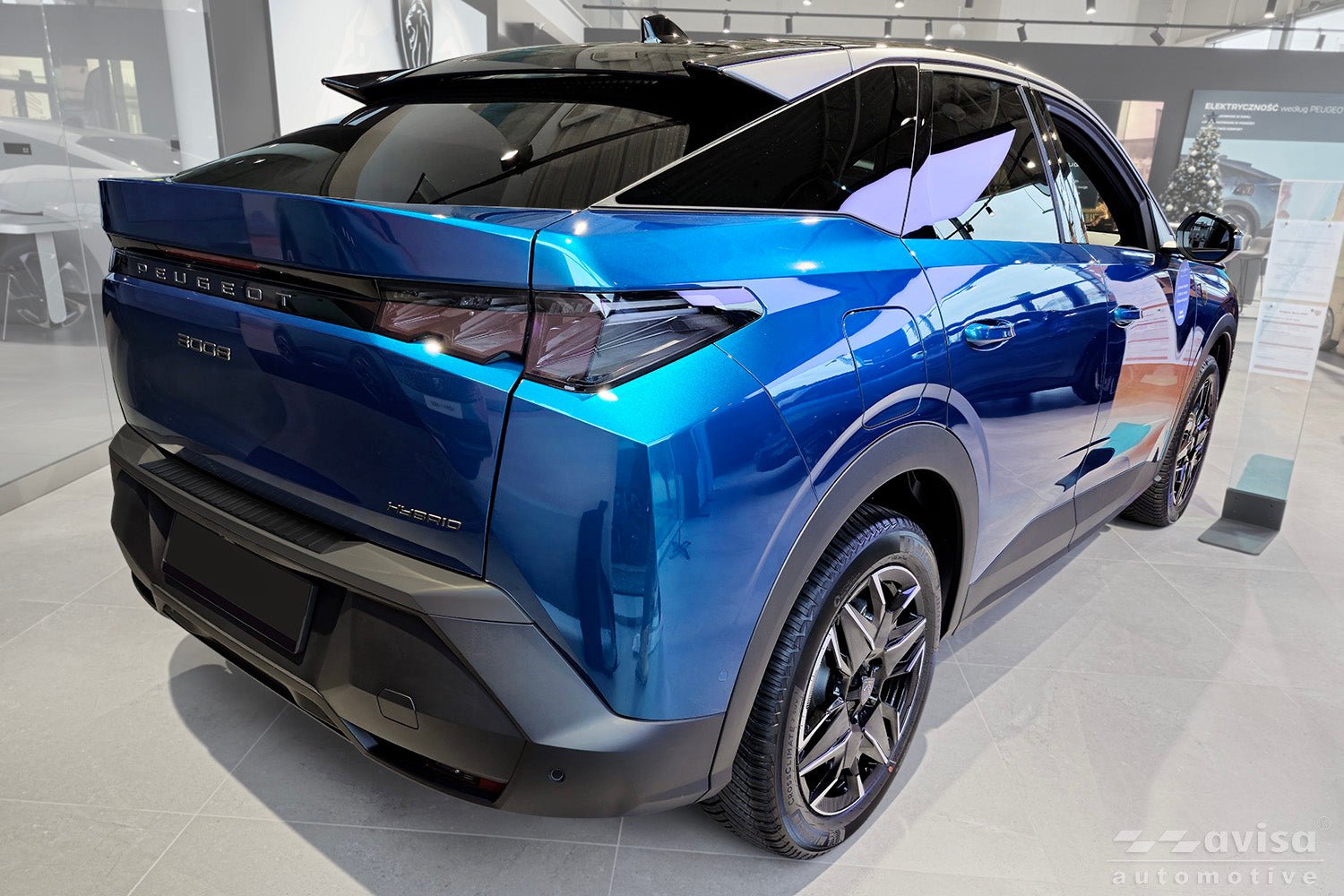 Lastskydd Black Mat Peugeot 3008 III 2024+ – Mattsvart | AVISA - Carlevel AB - Lastskydd