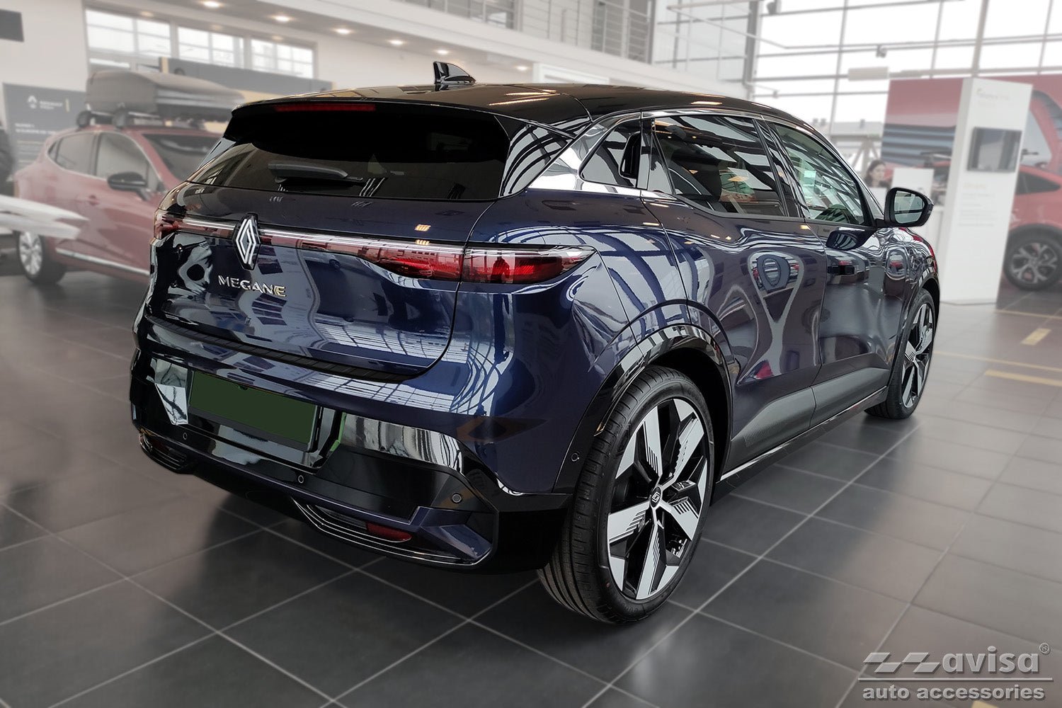 Lastskydd Black Mat Renault Megane E-Tech Electric 2022+ – Mattsvart | AVISA - Carlevel AB - Lastskydd