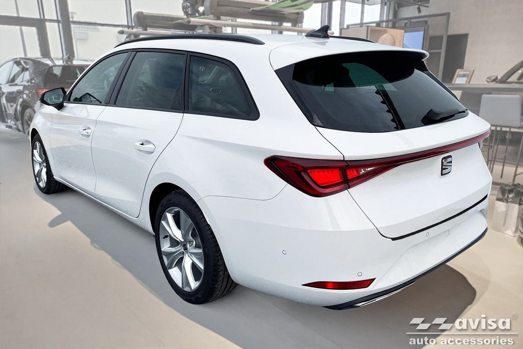 Lastskydd Black Mat Seat Cupra Leon Sportstourer (KL) 2021– 2024 facelift 2024+ m.fl. – Mattsvart | AVISA - Carlevel AB - Lastskydd