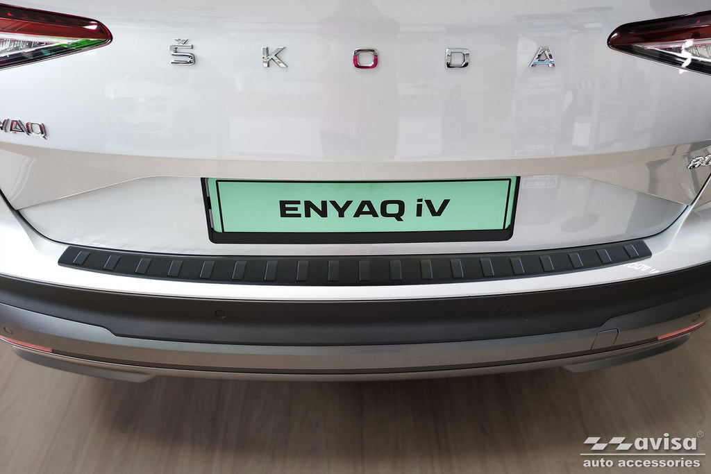 Lastskydd Black Mat Skoda Enyaq IV 2020+ – Mattsvart | AVISA - Carlevel AB - Lastskydd