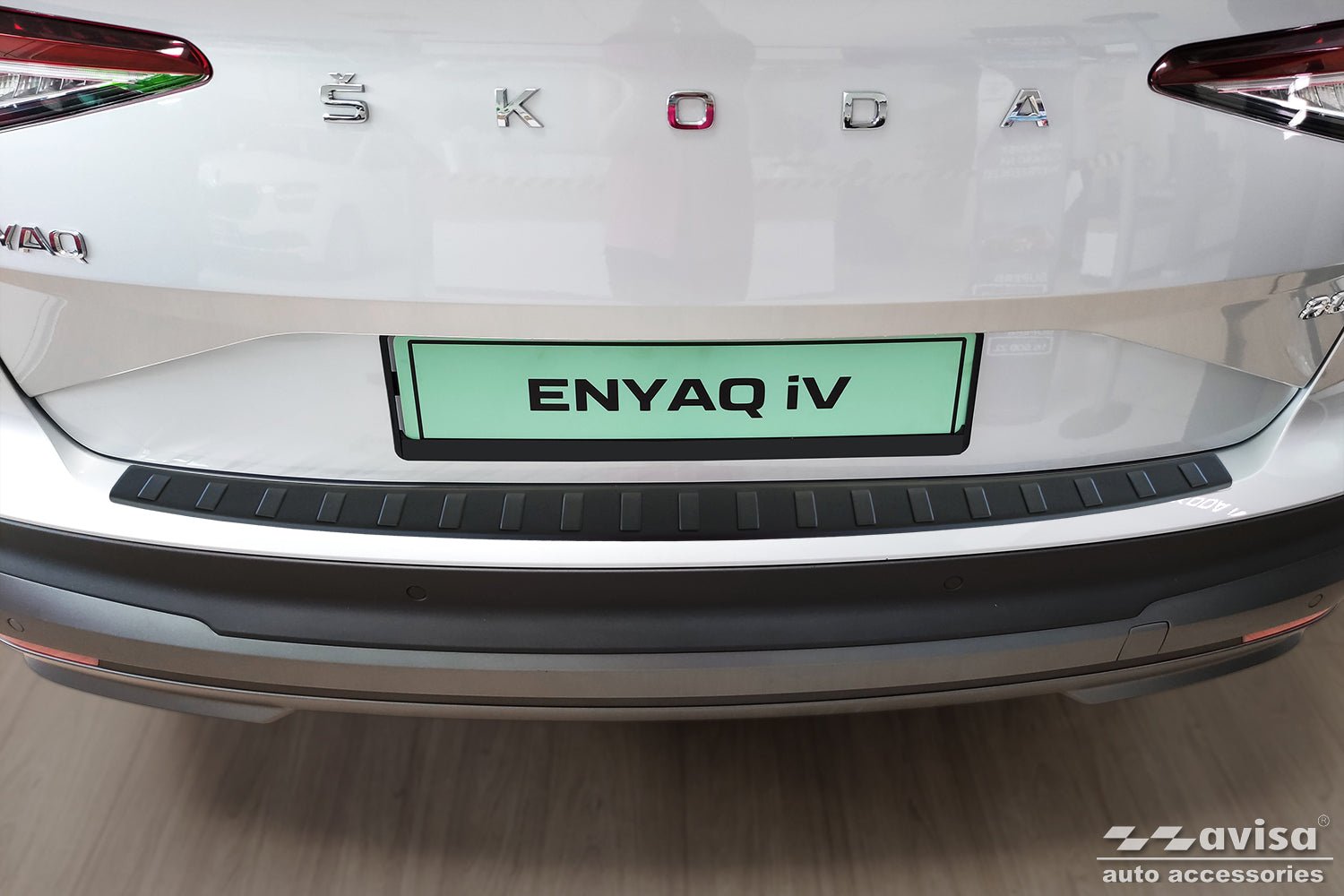 Lastskydd Black Mat Skoda Enyaq IV 2020+ – Mattsvart | AVISA - Carlevel AB - Lastskydd