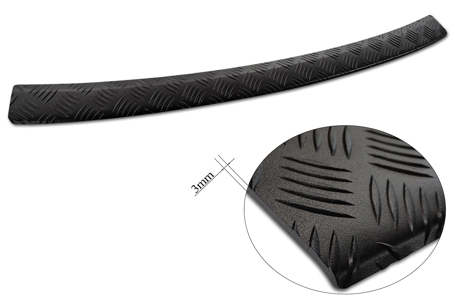 Lastskydd Black Mat Skoda Octavia IV Kombi Active, Sportline, Ambition, Style, Sportline 2019–2024 facelift 2024+ m.fl. – Mattsvart (2/40226) | AVISA - Carlevel AB - Lastskydd