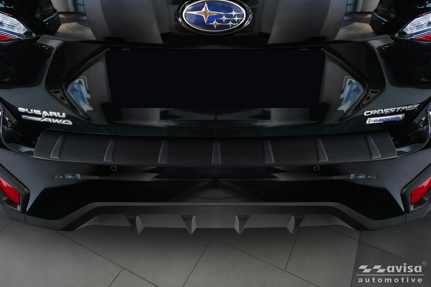 Lastskydd Black Mat Subaru Crosstrek III 2023+ – Mattsvart | AVISA - Carlevel AB - Lastskydd
