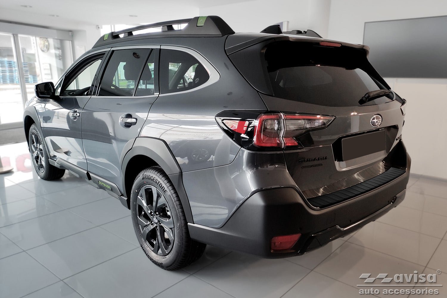 Lastskydd Black Mat Subaru Outback VI (BT) 2021+ – Mattsvart | AVISA - Carlevel AB - Lastskydd
