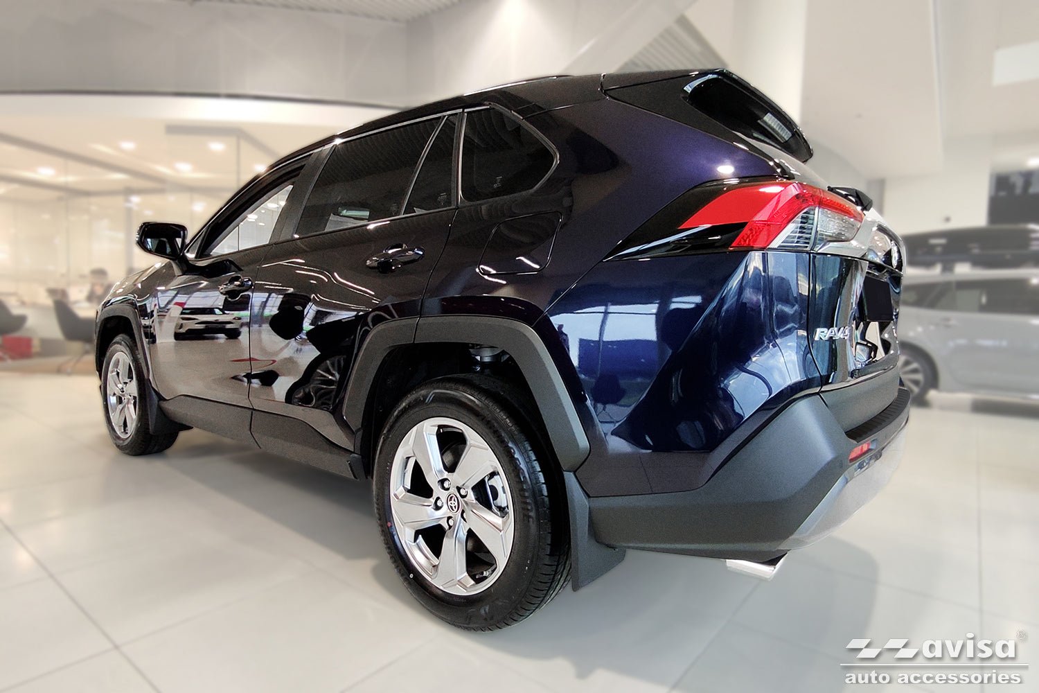 Lastskydd Black Mat Suzuki Across 2022+ / Toyota RAV4 V generation/ Hybrid 2018–2026 (fits also to PHEV GR version ) – Mattsvart | AVISA - Carlevel AB - Lastskydd