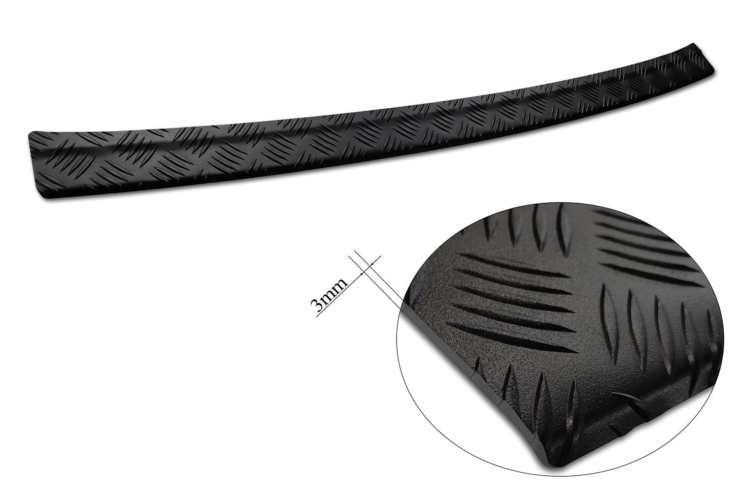 Lastskydd Black Mat Toyota Highlander IV( XU70) 2019+ – Mattsvart | AVISA - Carlevel AB - Lastskydd