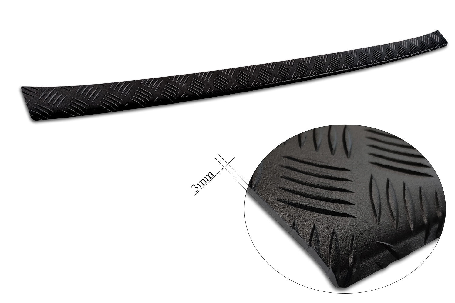 Lastskydd Black Mat Toyota RAV4 V generation/ Hybrid 2018–2026 (fits also to PHEV GR version ) – Mattsvart | AVISA - Carlevel AB - Lastskydd