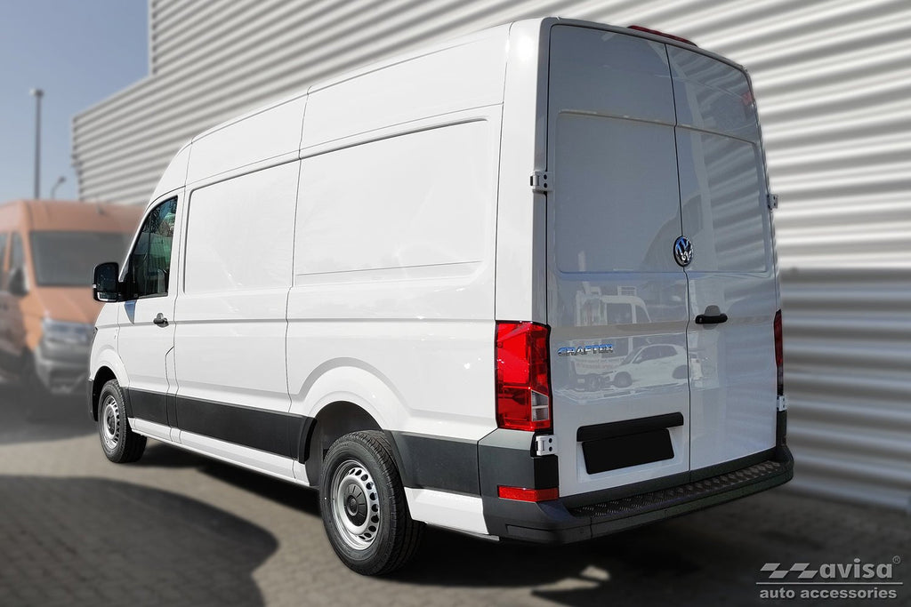 Lastskydd Black Mat Volkswagen Crafter II 2017–2024, facelift 2024+ – Mattsvart | AVISA - Carlevel AB - Lastskydd