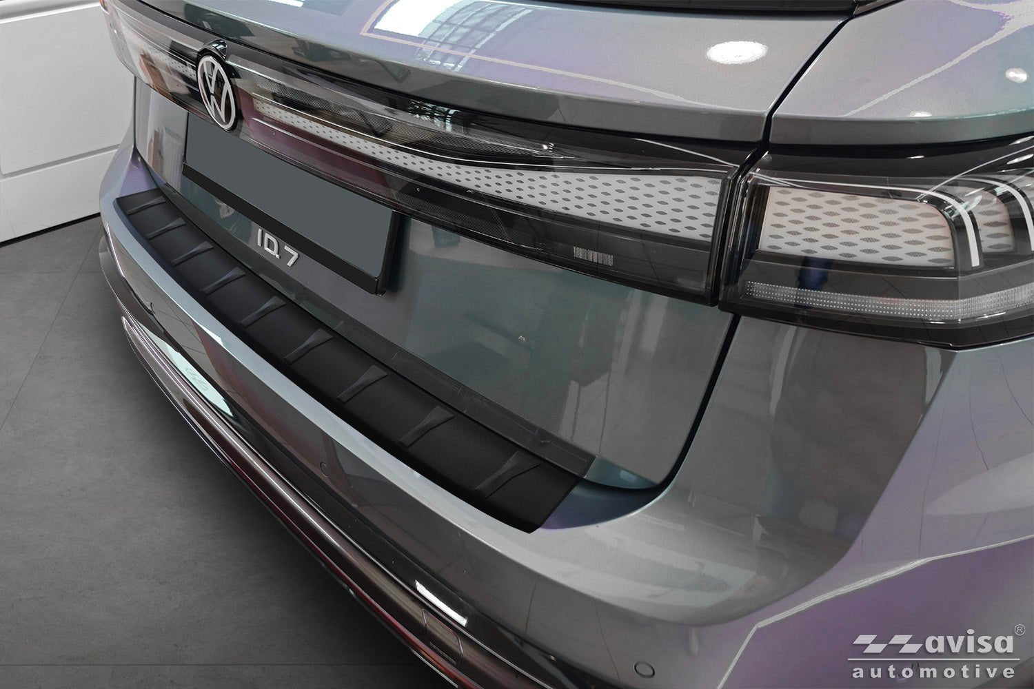 Lastskydd Black Mat Volkswagen ID 7 Tourer 2024+ – Mattsvart | AVISA - Carlevel AB - Lastskydd