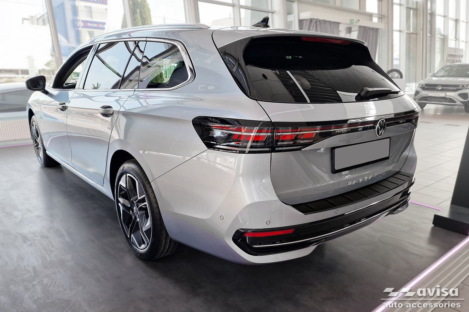 Lastskydd Black Mat Volkswagen Passat B9 Variant/ R-line/ Hybrid 2024+ – Mattsvart | AVISA - Carlevel AB - Lastskydd