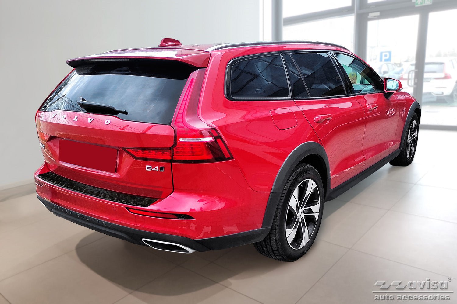 Lastskydd Black Mat Volvo V60 II Kombi 2018+ m.fl. – Mattsvart | AVISA - Carlevel AB - Lastskydd