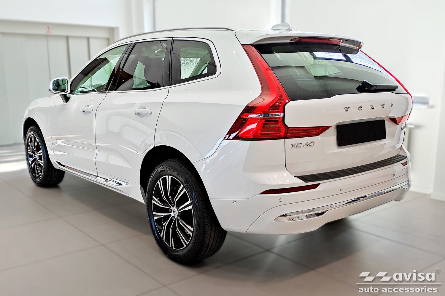 Lastskydd Black Mat Volvo XC60 II/ R-Design 2017–2021, facelift 2021–2025, facelift 2025+ m.fl. – Mattsvart (2/40380) | AVISA - Carlevel AB - Lastskydd