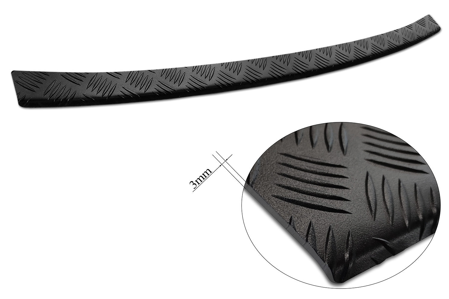 Lastskydd Black Mat Volvo XC90 II 2015–2019 facelift 2019–2024 facelift 2024+ – Mattsvart | AVISA - Carlevel AB - Lastskydd
