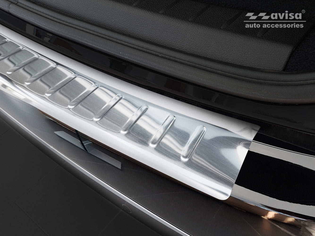 Lastskydd BMW 2 Active Tourer 2014–2018, facelift 2018–2021 – Silver satin | AVISA - Carlevel AB - Lastskydd