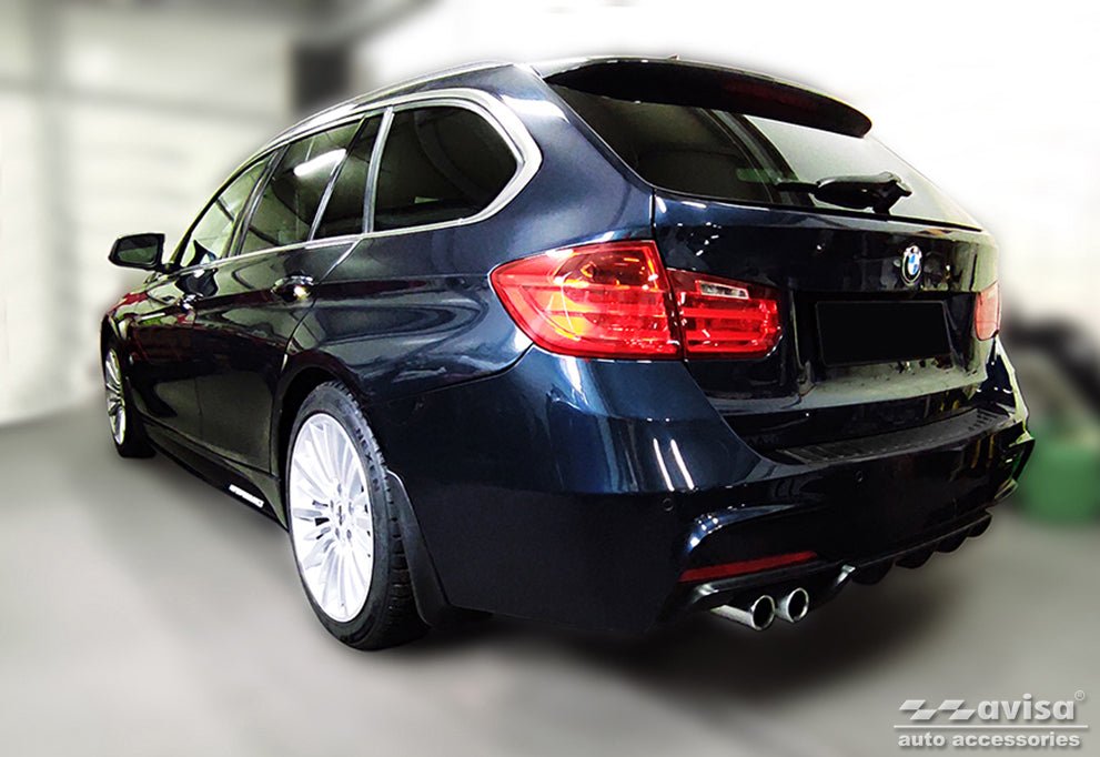 Lastskydd BMW 3 F31 touring/ M-paket 2012–2015, facelift 2015–2018 – Svart | AVISA - Carlevel AB - Lastskydd