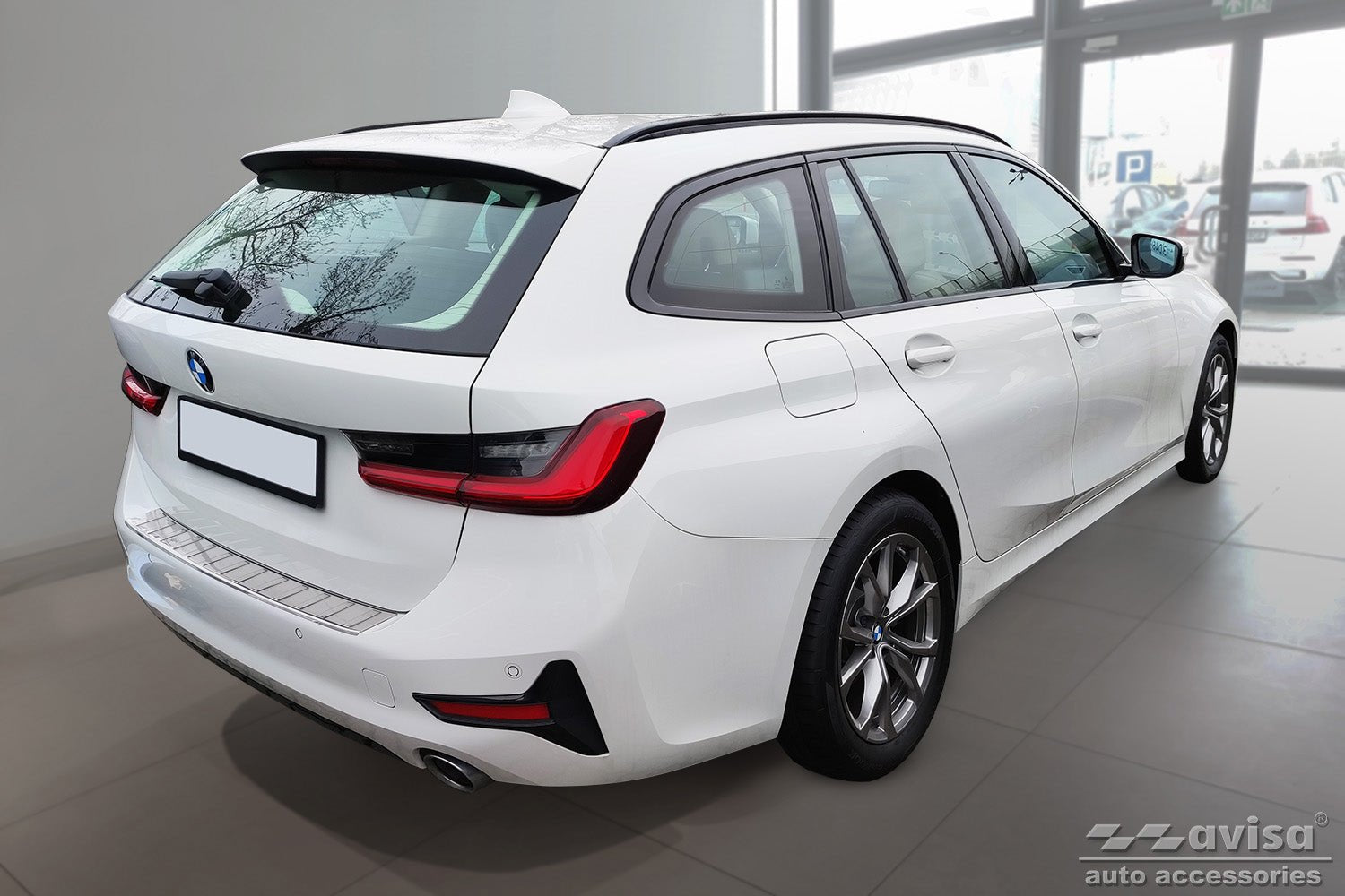 Lastskydd BMW 3 G21 VII Touring 2018–2022 – Silver | AVISA - Carlevel AB - Lastskydd