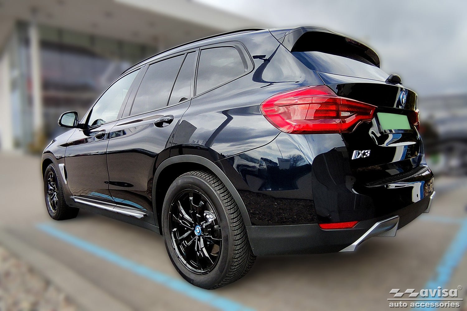 Lastskydd BMW iX3 (G08) 2020– 2021 – Svart (2/49287) | AVISA - Carlevel AB - Lastskydd