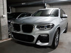 Lastskydd BMW X3 G01 (utan M-paket) 2017–2021, facelift 2021+ facelift 2021–2024 – Silver satin | AVISA - Carlevel AB - Lastskydd