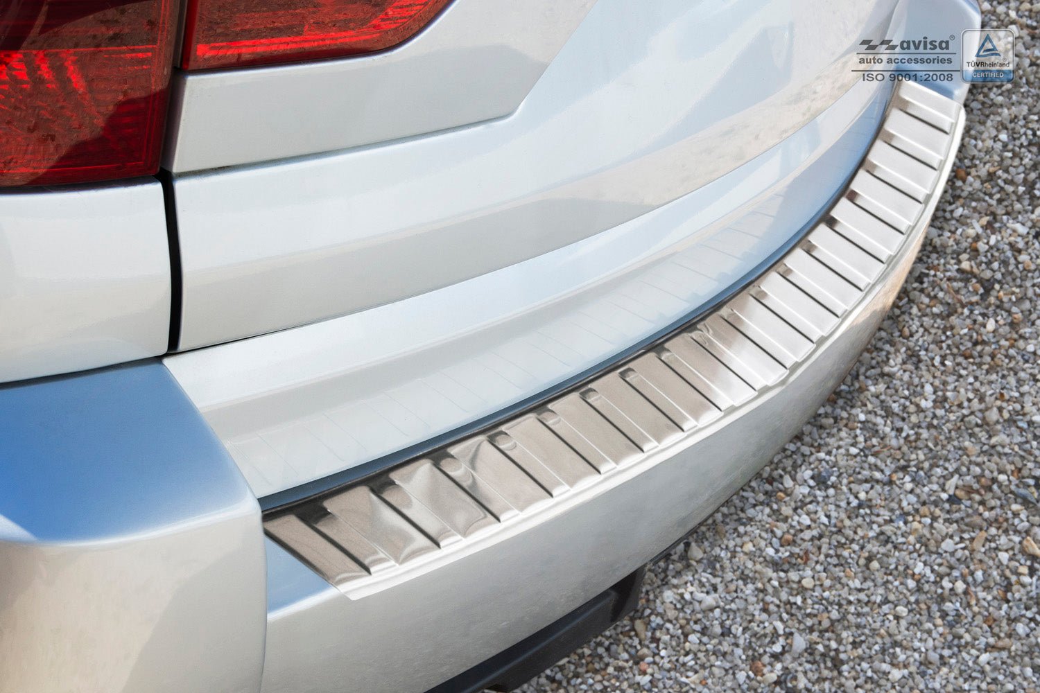 Lastskydd BMW X3 I E83 facelift 2006–2010 – Silver satin | AVISA - Carlevel AB - Lastskydd