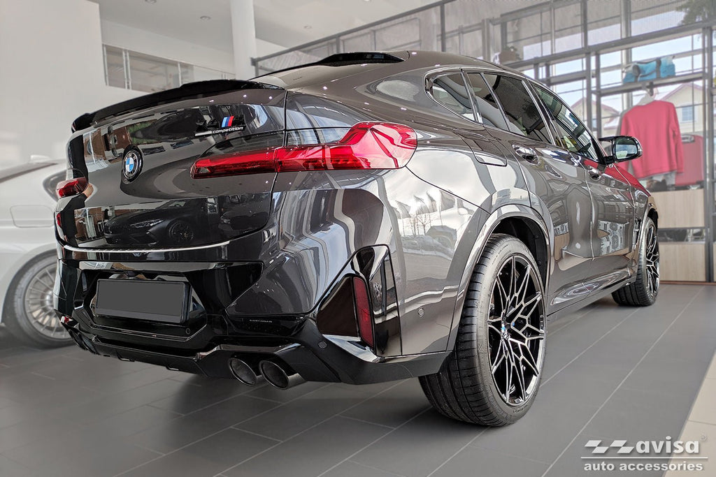 Lastskydd BMW X4 II (G02/ F98) M Competition facelift 2021+ – Silver satin | AVISA - Carlevel AB - Lastskydd