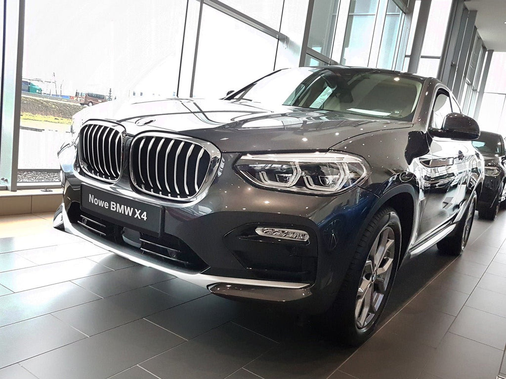 Lastskydd BMW X4 II (GO2) 2018–2021, facelift 2021+ – Silver satin | AVISA - Carlevel AB - Lastskydd