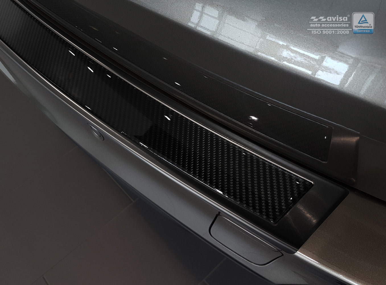 Lastskydd BMW X5 F15 2013+ – Svart steel, Svart Kolfiber | AVISA - Carlevel AB - Lastskydd
