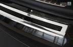 Lastskydd BMW X6 II F16 2014–2019 – Spegelblank steel, Svart Kolfiber | AVISA - Carlevel AB - Lastskydd