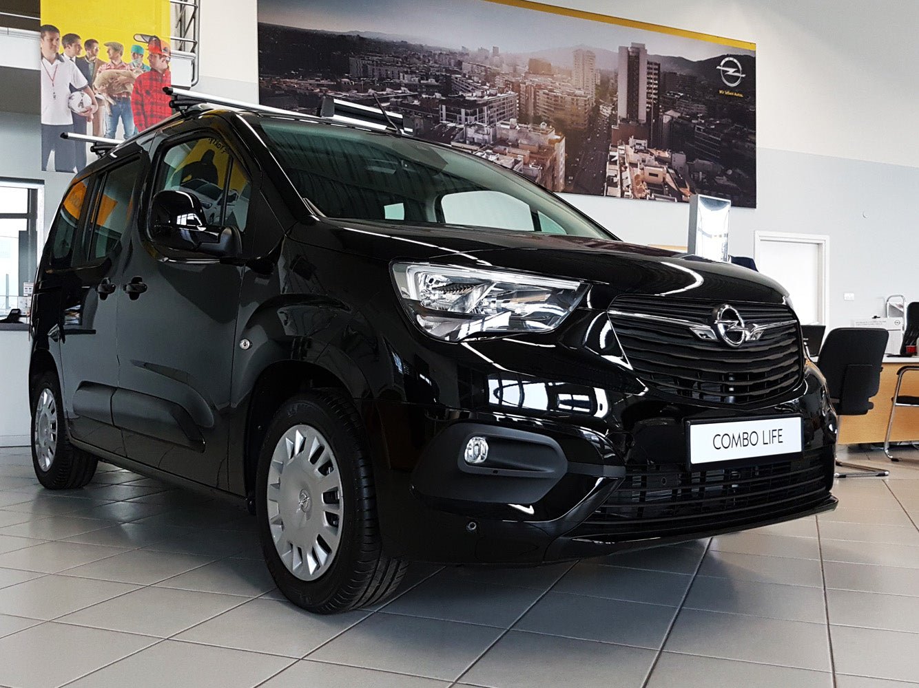 Lastskydd Citroen Berlingo II 2008–2015, facelift 2015–2018 m.fl. – Svart | AVISA - Carlevel AB - Lastskydd
