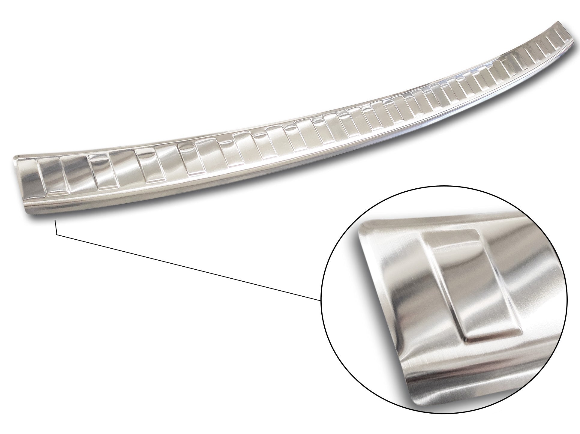 Lastskydd Citroen C-Crosser 2007–2012 / Mitsubishi Outlander II 2006–2012 / Peugeot 4007 2007–2012 – Silver satin | AVISA - Carlevel AB - Lastskydd