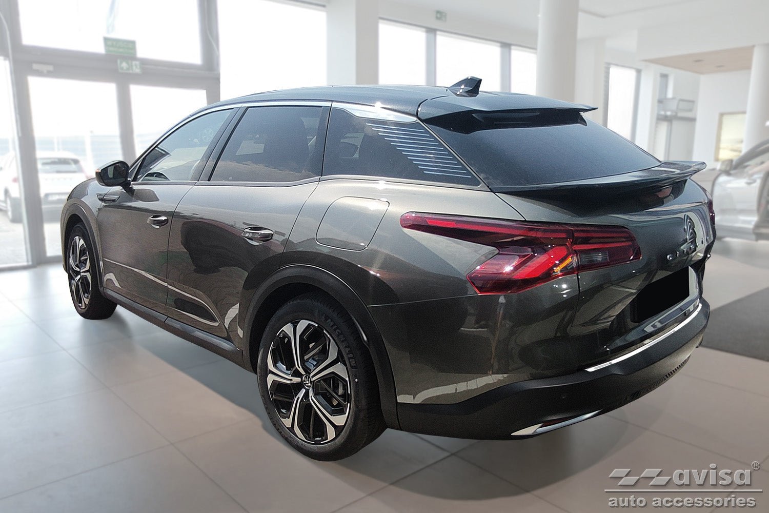 Lastskydd Citroen C5 X 2021+ – Silver satin | AVISA - Carlevel AB - Lastskydd