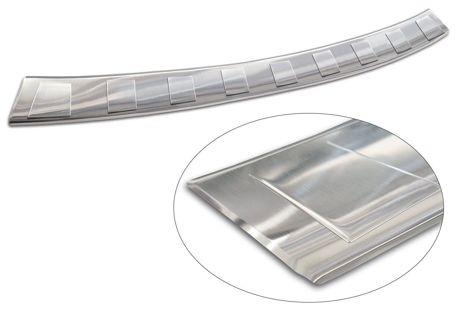 Lastskydd Citroen Jumpy III 4-dörrars 2016+ > The bak bumper protector fits to the carbody version med a length of 4.98 m. The bak… – Silver | AVISA - Carlevel AB - Lastskydd