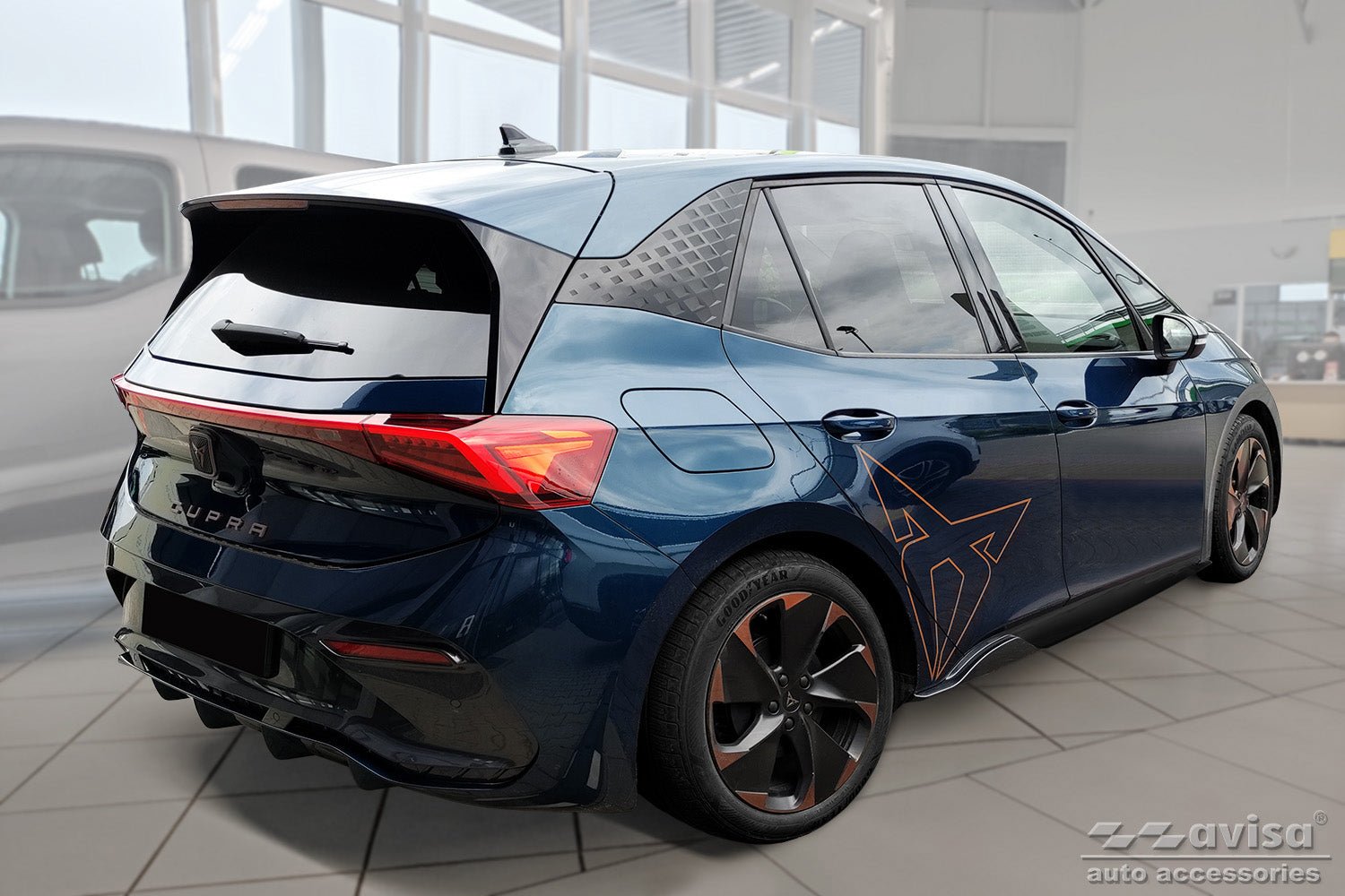 Lastskydd Cupra Born halvkombi 5-dörrars 2021+ – Svart (2/45329) | AVISA - Carlevel AB - Lastskydd