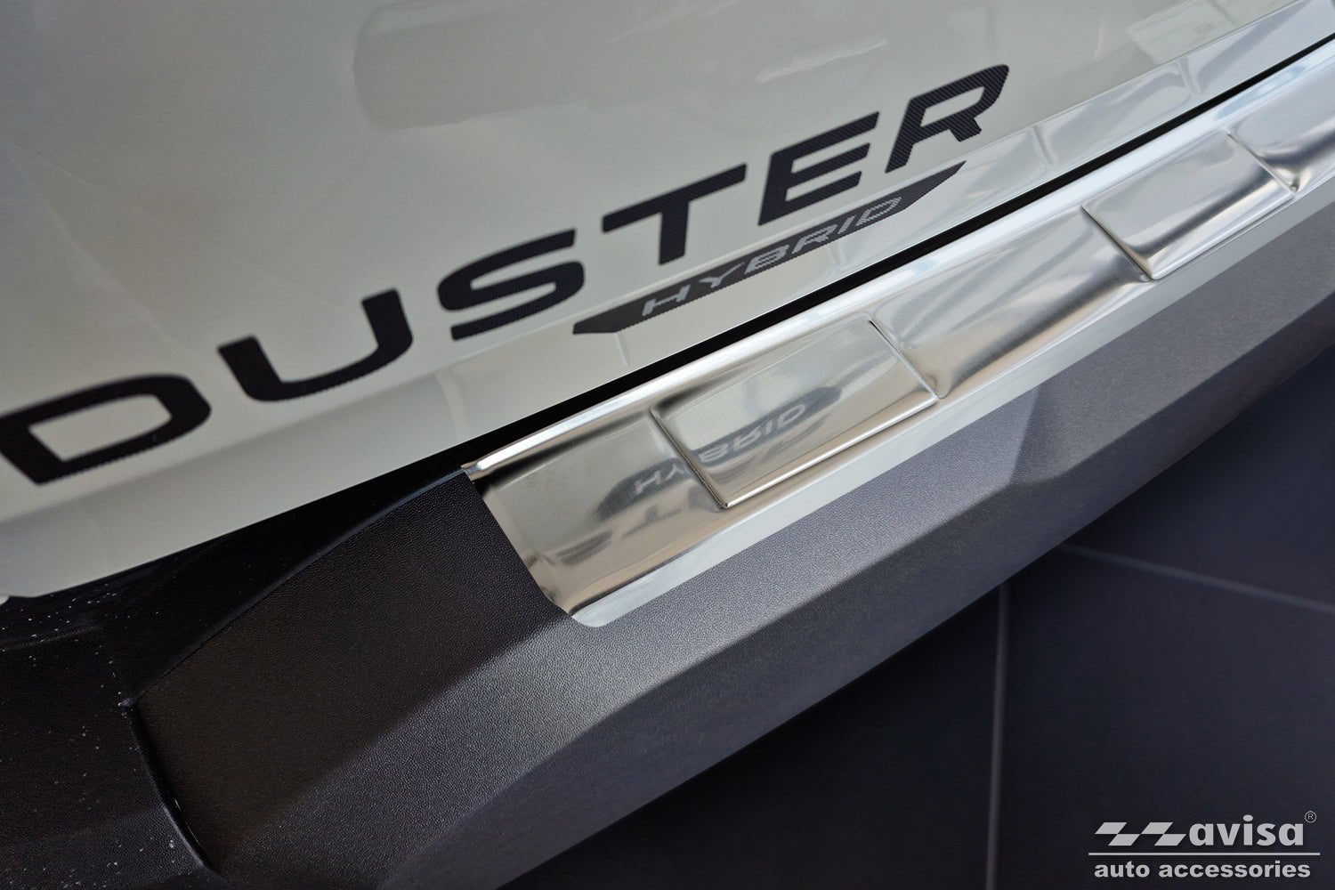 Lastskydd Dacia Duster III 2024+ – Silver satin | AVISA - Carlevel AB - Lastskydd