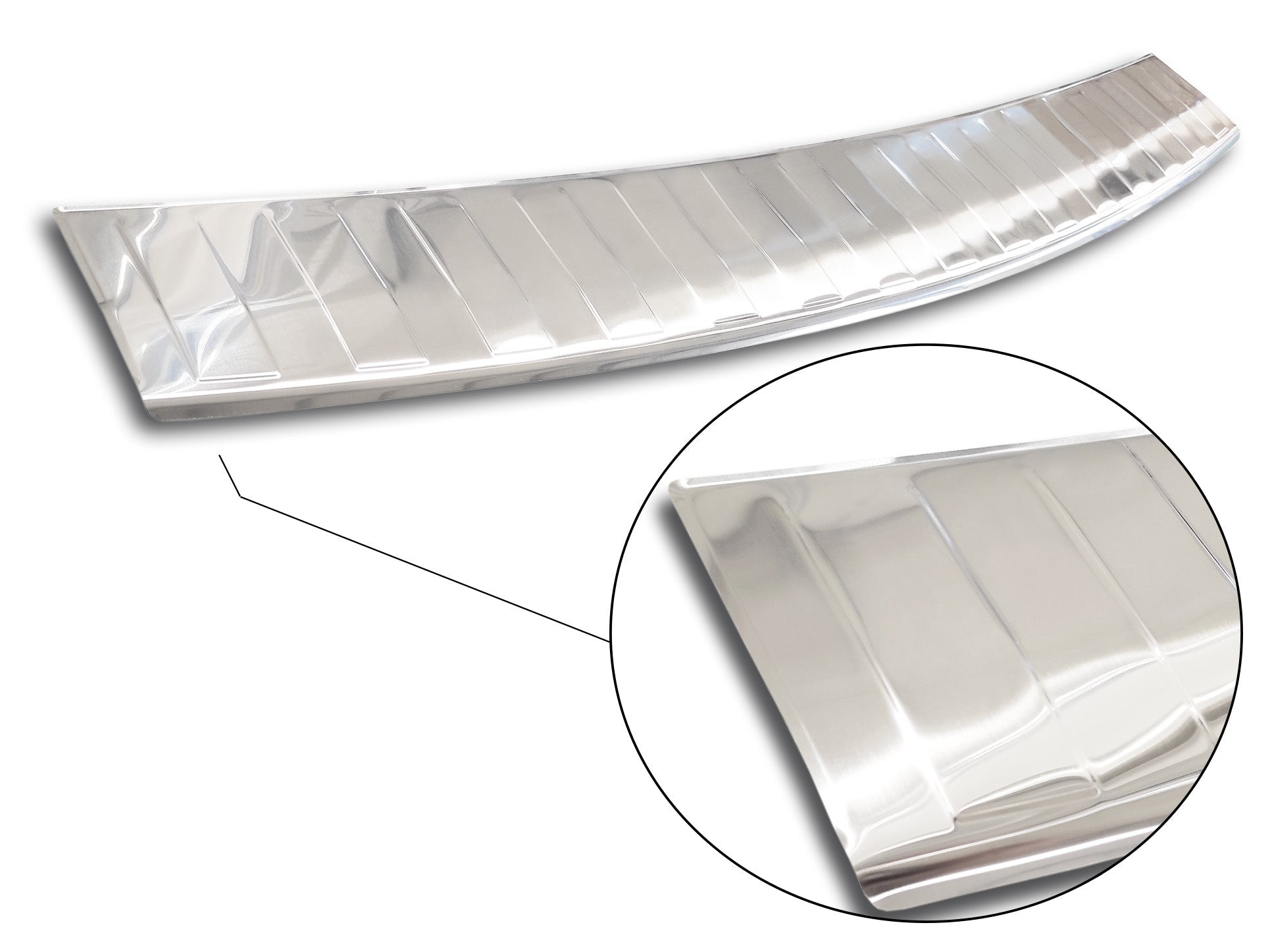 Lastskydd Dacia Lodgy 2012–2017, facelift 2017+ – Silver satin | AVISA - Carlevel AB - Lastskydd