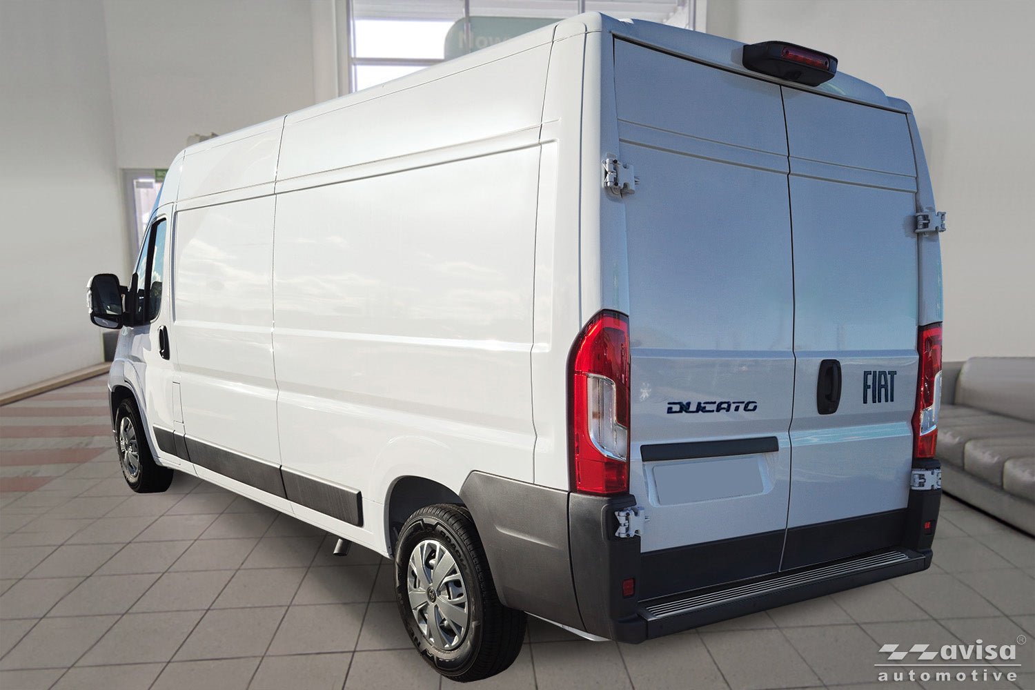 Lastskydd Fiat Ducato III facelift 2023+ / Opel Movano III facelift 2023+ / Toyota Proace Max 2024+ – Svart | AVISA - Carlevel AB - Lastskydd