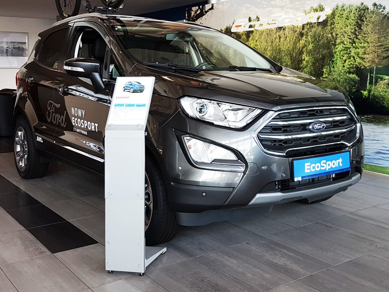 Lastskydd Ford Ecosport II/ ST-Line facelift 2017+ – Svart | AVISA - Carlevel AB - Lastskydd