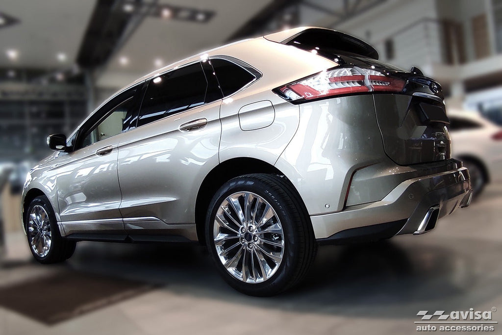 Lastskydd Ford Edge II/ ST-Line/ Vignale facelift 2018+ (European version) – Svart | AVISA - Carlevel AB - Lastskydd