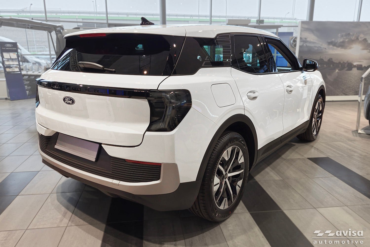 Lastskydd Ford Explorer EV 2024+ – Silver | AVISA - Carlevel AB - Lastskydd