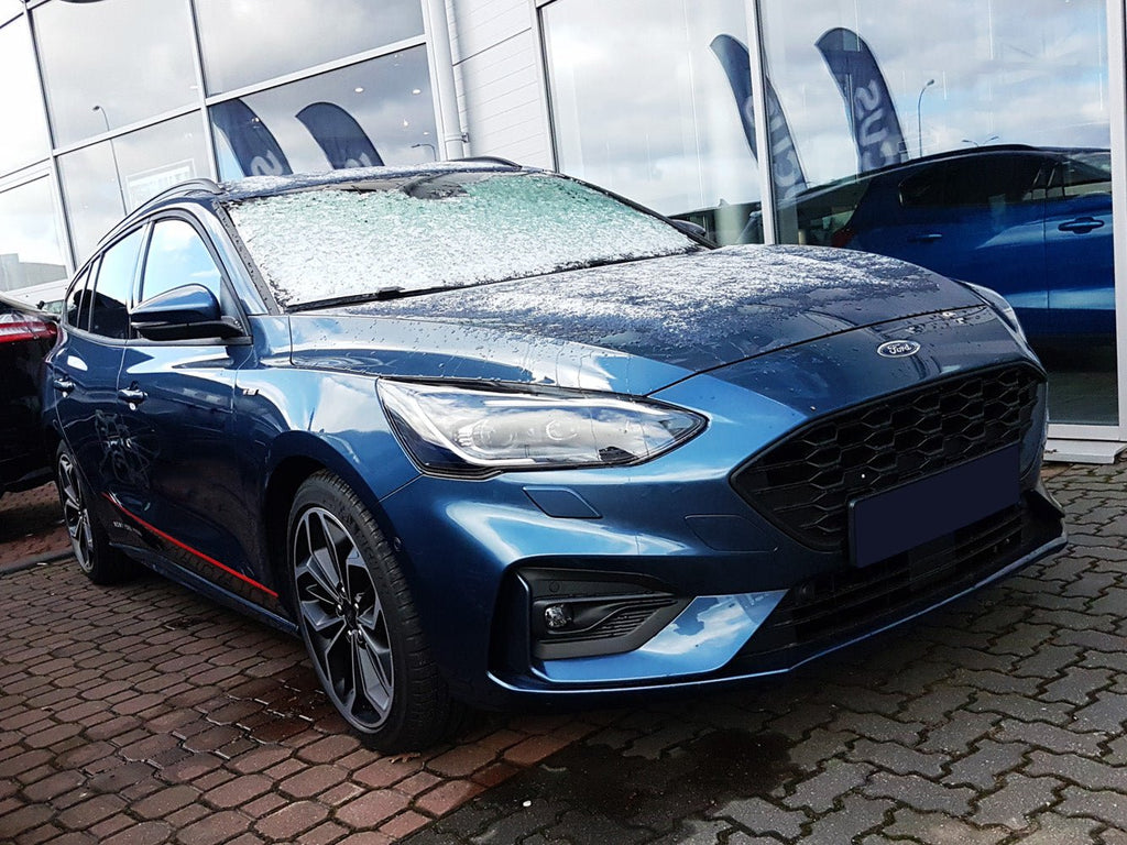 Lastskydd Ford Focus IV Kombi/ ST-Line/ Active 2018–2021, facelift 2021+ – Silver satin | AVISA - Carlevel AB - Lastskydd