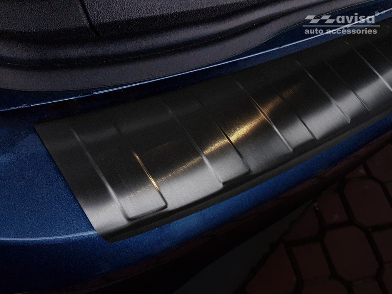 Lastskydd Ford Focus IV Kombi/ ST-Line/ Active 2018–2021, facelift 2021+ – Svart | AVISA - Carlevel AB - Lastskydd