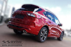 Lastskydd Ford Kuga III ST-Line/ Hybrid/ Vignale 2019–2024, facelift 2024+ – Silver satin | AVISA - Carlevel AB - Lastskydd