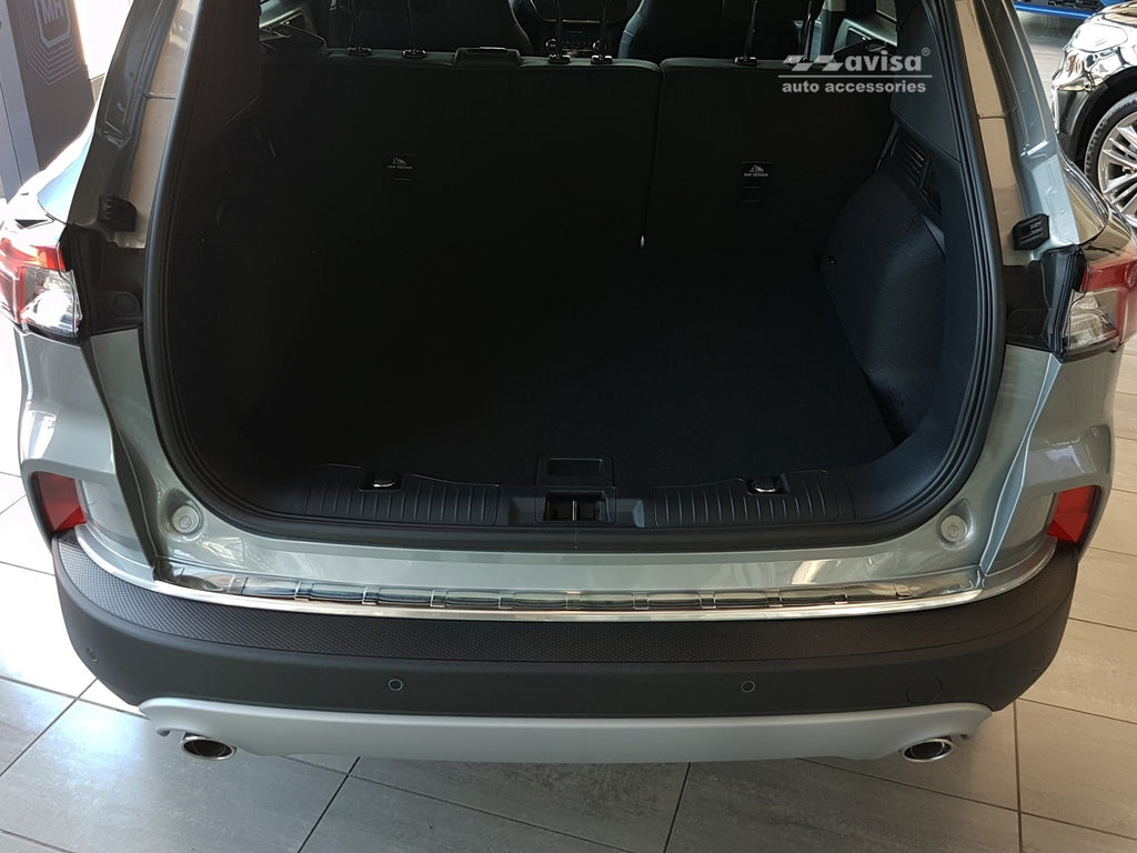 Lastskydd Ford Kuga III Titanium/ Titanium X/ Trend/ Cool+Connect 2019–2024, facelift 2024+ – Silver satin | AVISA - Carlevel AB - Lastskydd